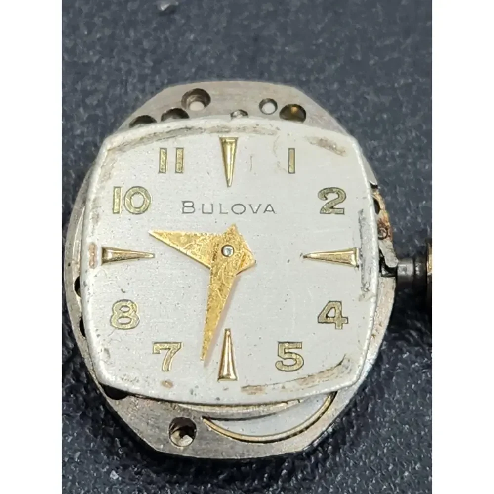 Vintage 1956 Bulova Woman's Watch 10k Rolled Gold Plated case , Not Working